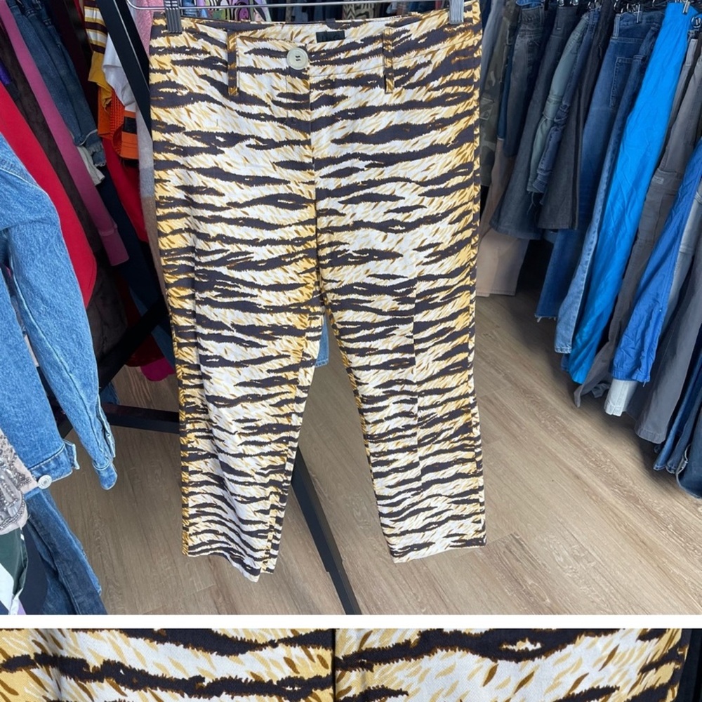 Dolce & Gabbana Tiger Animal Print Pants
